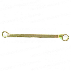 Ключ накидной, 20 х 22 мм, желтый цинк. СИБРТЕХ