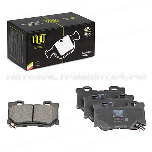 Колодки тормозные дисковые задние для автомобилей Infiniti FX II (08-)/G37 (07-)/Q70 (13-)/QX70 (13-) TRIALLI, PF 4081