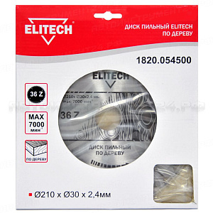 Пильный диск Elitech 1820.054500