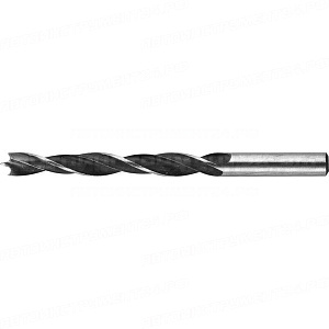 Сверло спиральное по дереву "M-type", М-образная заточка, сталь HCS, STAYER Professional 2942-105-07, d=7мм