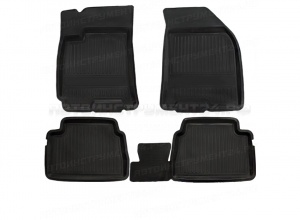 Коврики Hyundai Tucson III 2015 резина с борт. чер АТОЛЛ