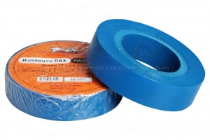 Изолента ПВХ, синяя, 15 мм*10 м AIRLINE, AIT-P-03