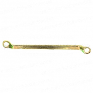 Ключ накидной, 10 х 13 мм, желтый цинк. СИБРТЕХ