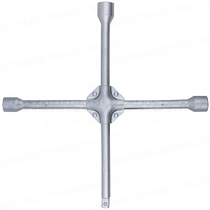 Ключ балонный крест усиленный 17х19х21 мм + 1/2", длина 350 мм