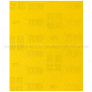 Листы шлифовальные на бумажной основе, алюминий-оксидный абразивный слой 230х280 мм, 10 шт. Р 80