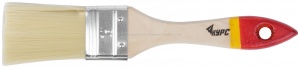 Кисть флейцевая "Модерн", иск. щетина, деревянная ручка 1,5" (38 мм)