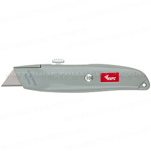 Нож для напольных покрытий серый, металлический корпус
