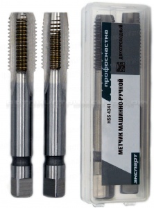 Метчики №369 ком-кт двухпр. 2 шт. в боксе ПрофОснастка Мастер М14*2,0 HSS 4341