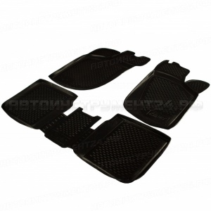 Коврики Mercedes-Benz GL-Classe (X164) 2006-2012г борт. чер ФВ