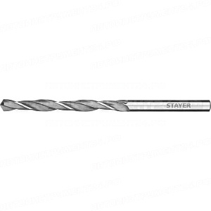 Сверло по металлу HSS-R, сталь М2(S6-5-2), STAYER Professional 29602-6.5, DIN 338, d=6,5 мм