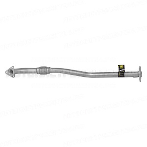 Труба приёмная для автомобилей Daewoo Matiz (98-) с отверстием для датчика без катализатора (нержавеющая алюминизированная сталь) TRIALLI, ERP 0503