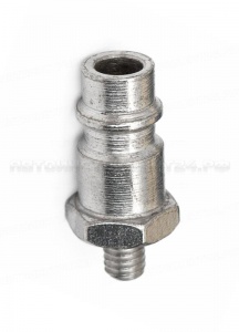 Разъем пневм. быстросьёмный наружняя резьба (штуцер) М6*1 (200 шт кор)