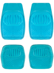 Коврик силикон STRONG 5001PT(4ч)69х48 48х48 Синий