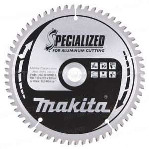 Пильный диск для алюминия Makita B-09612 (B-35368)