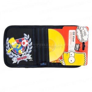 Держатель CD-дисков SP-10519 "MVP BART" на козырек (на 10шт) THE SIMPSONS (США) /1/8