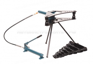 Трубогиб гидравлический горизонтальный 16Т (1/2", 3/4", 1", 1 1/4", 1 1/2", 2", 2 1/2", 3") Forsage F-03003-2