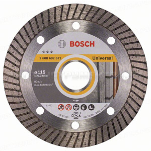 Алмазный диск Best for Universal Turbo 115-22,23, 2608602671