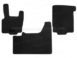 Коврики DAF XF 95 2002-2005 АВТОМАТ текстильные, шт