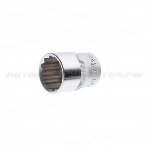 Головка торцевая 22мм 1/2" 12-гранная L=40мм ROCKFORCE RF-54922 /1/10