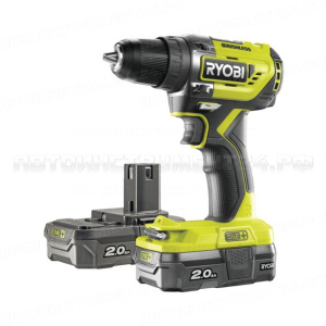 Аккумуляторная дрель-шуруповёрт RYOBI R18DD5-220S