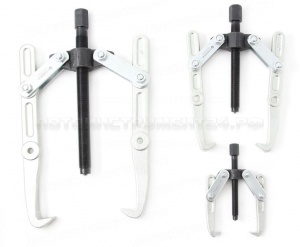 Съемник двухзахватный переставной 4" ( захвата-100мм, длина лап-100мм , лапы L-образные) Forsage F-6590804