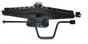 Домкрат RF-110A механический "ромб" 2т (h min 104мм, h max 495мм, L-535мм) ROCKFORCE /1 NEW