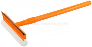 Щетка для окон с пластиковой телескопической ручкой 200x700 мм