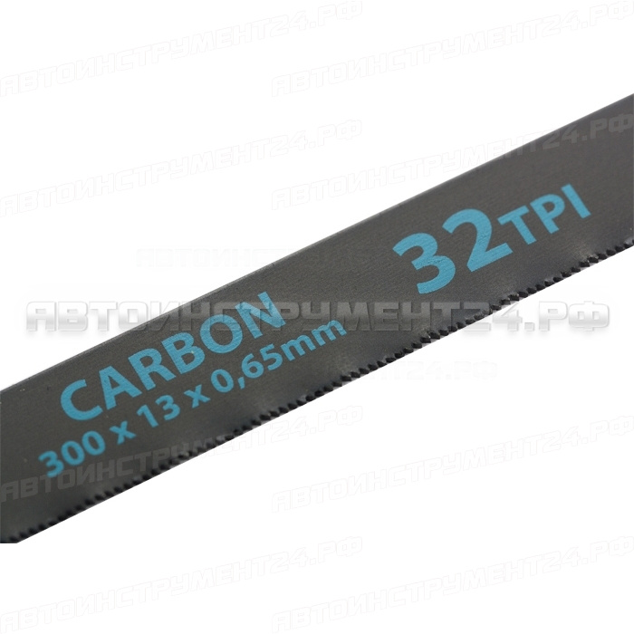 Полотна для ножовки по металлу, 300 мм, 32TPI, Carbon, 2 шт. GROSS