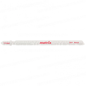 Полотна для электролобзика  по металлу, 3 шт, T318AF, 110 x 1,2 мм, Bimetal. MATRIX