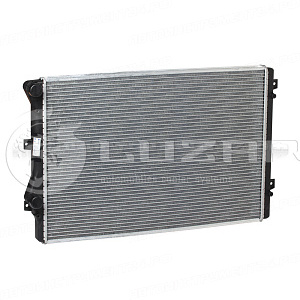 Радиатор охлаждения Superb/Passat (05-) LUZAR