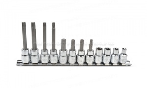 Набор головок 3/8'' Torx, 12 предметов Kamasa-Tools K 4104