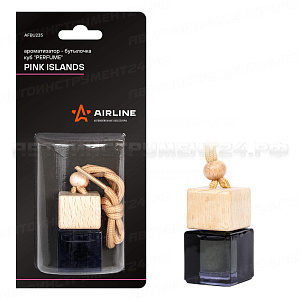 Ароматизатор-бутылочка куб "Perfume" PINK ISLANDS AIRLINE, AFBU235