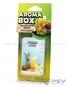 Ароматизатор воздуха подвесной "Aroma Box" Тропический микс (B-12) Fouette