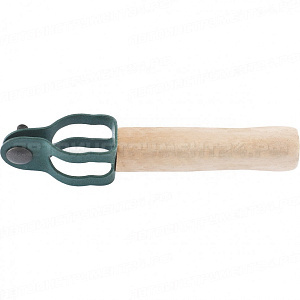 Ручка для косовищ, деревянная с металлическим креплением, Россия. СИБРТЕХ