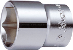 Торцевая головка короткая 1/2", 4400M30, Hans