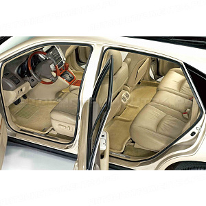 Коврики Mercedes-Benz E-Classe (W212) 2009 3D бежевый "Royal Magic Mat"