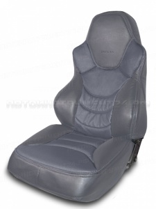 Чехлы ВАЗ 2110 / Lada Priora Sd к/з (серый/серый) "Динас"