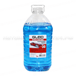 Незамерзающая жидкость Gleid Exclusive 5 л 30c• (белая крышка)