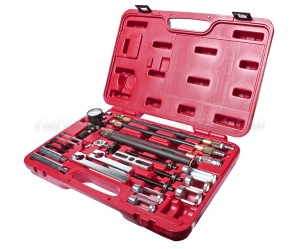 Набор инструментов для демонтажа/монтажа пружин клапанов универсальный в кейсе JTC