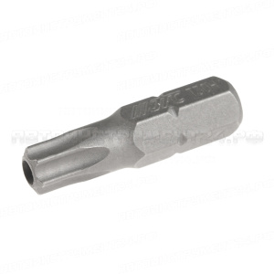 Бита TORX Т30Hх25мм 1/4" S2 JTC