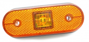 Фонарь габаритный 150 Schmitz фишка, желтый 150.3731-00
