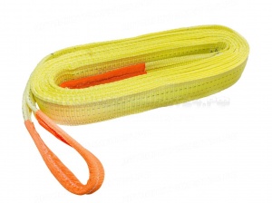 Трос буксировочный лента, петля усиленная 6м (21т) ширина ленты 75мм (10 шт.уп)