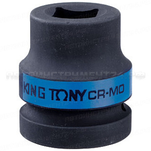Головка торцевая ударная четырехгранная 1";, 17 мм, футорочная KING TONY 851417M
