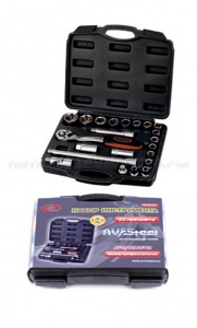 Набор инструмента "AV Steel" 22 предм. профессион.
