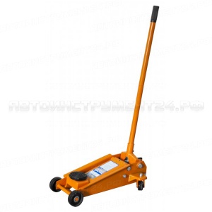 Домкрат подкатной гаражный 2,5 т. 140-495 мм.