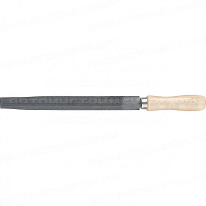 Напильник полукруглый, 150 мм, деревянная ручка. СИБРТЕХ