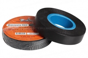 Изолента ПВХ, черная, 15 мм*20 м AIRLINE, AIT-P-08
