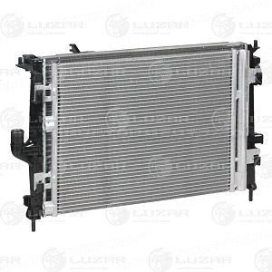 Блок охл. (радиатор+конденсер+вентилятор) для а/м Лада Largus (12-)/Renault Logan (08-) AC+ (LRK 0983)
