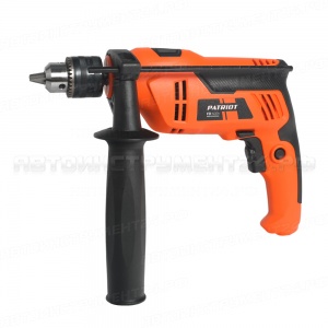 Дрель электрическая ударная PATRIOT FD 600h, с ударом, мощность 600Вт, макс.диаметр 13мм, глубиномер + дополнительная ручка, 120301440