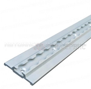 Такелажная рейка для крепления груза L=2950 мм алюминиевая встраиваемая